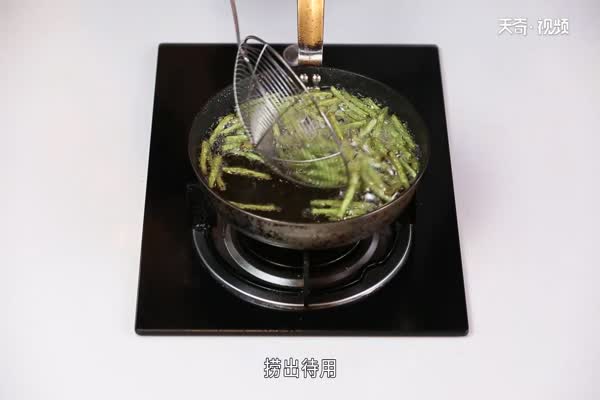 干煸豆角的家常做法 干煸豆角怎么做