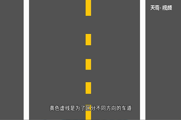 路面标线大全图片