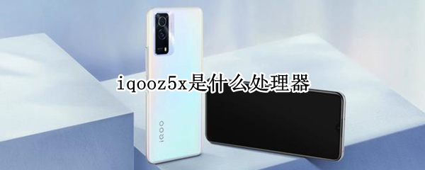 iqooz5x是什么处理器