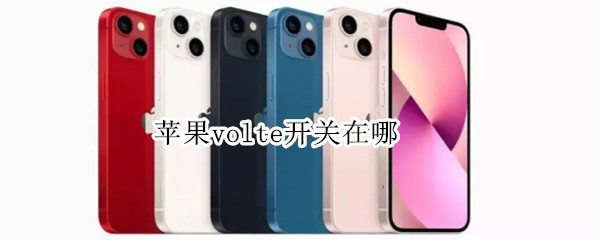 苹果volte开关在哪 苹果volte开关在哪ios14