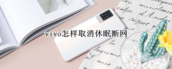 vivo怎样取消休眠断网 vivo怎样取消休眠断网模式