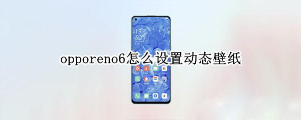 opporeno6怎么设置动态壁纸（opporeno6如何设置动态壁纸）