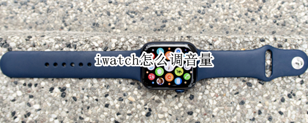 iwatch怎么调音量（iwatch 调音量）