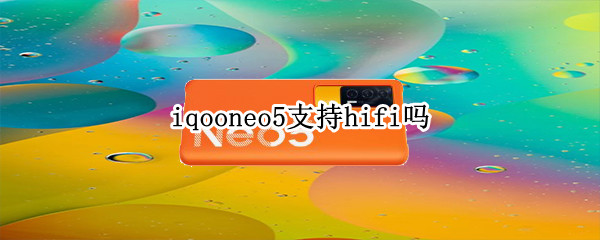 iqooneo5支持hifi吗（iqooneo5有没有hifi芯片）