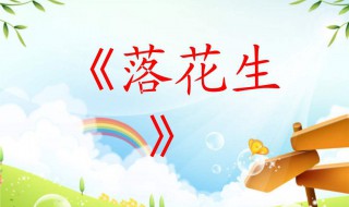 落花生读后感（落花生读后感50字）