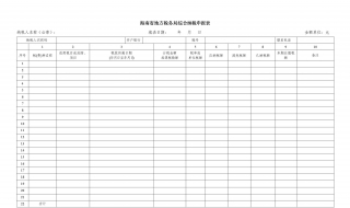 纳税申报表填写办法（纳税申报表的填制方法）