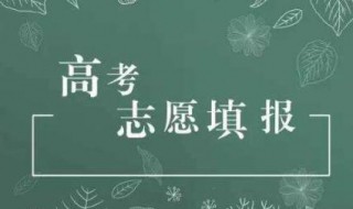 高考志愿填报 高考志愿填报时间和截止时间