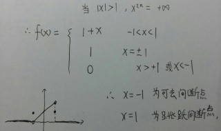 间断点与连续点的关系 间断点与连续性