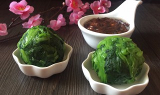 菠菜团子的做法（菠菜团子的做法步骤图）