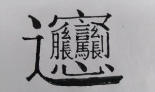 笔画最多的字（笔画最多的字怎么读）