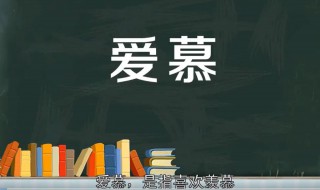 爱慕是什么意思 西欧爱慕是什么意思