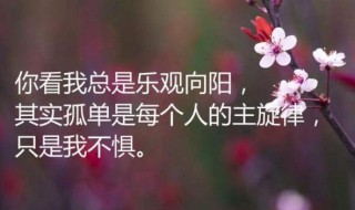 适合自己发朋友圈的心情句子 适合自己发朋友圈的说说