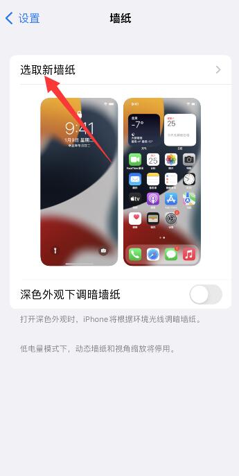 iPhone怎么把指定照片放到桌面