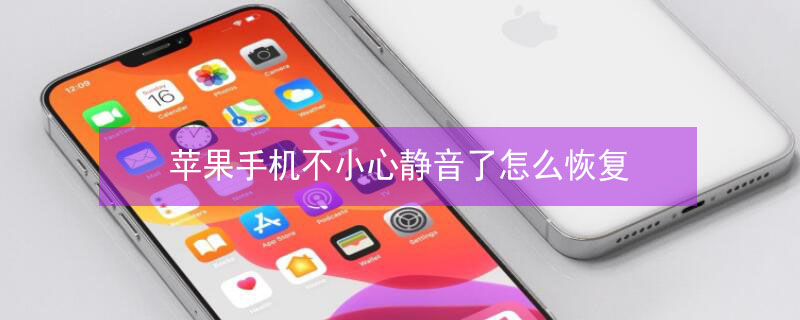 iPhone手机不小心静音了怎么恢复 iPhone手机静音了怎么办