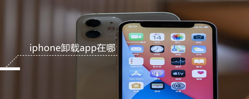 iPhone卸载app在哪（苹果手机卸载不掉的软件怎样卸载）