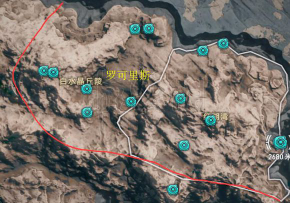 刺客信条奥德赛奥利哈刚介绍 奥利哈刚全获取地图一览