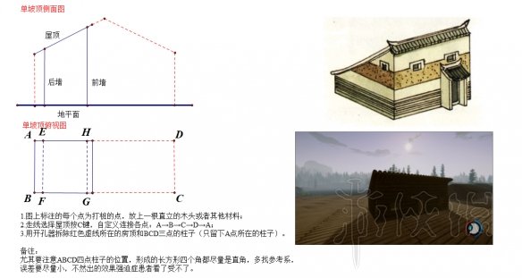 森林theforest古建筑屋顶布局图文解析 古建筑屋顶怎么建_网