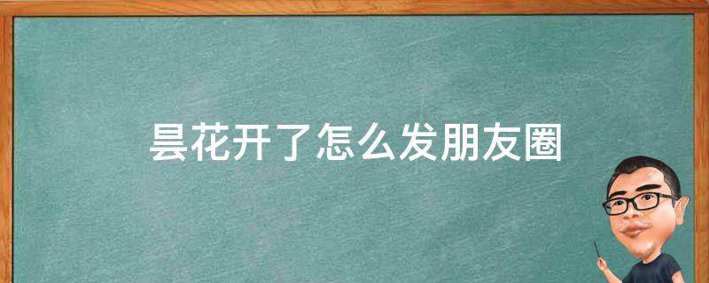 昙花开了怎么发朋友圈 昙花开了怎么发朋友圈备注什么文字