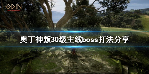 奥丁神叛30级主线boss怎么打（奥丁神叛30级boss怎么过）