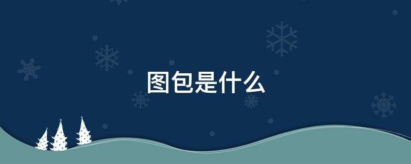 图包是什么（图包是什么饭圈）