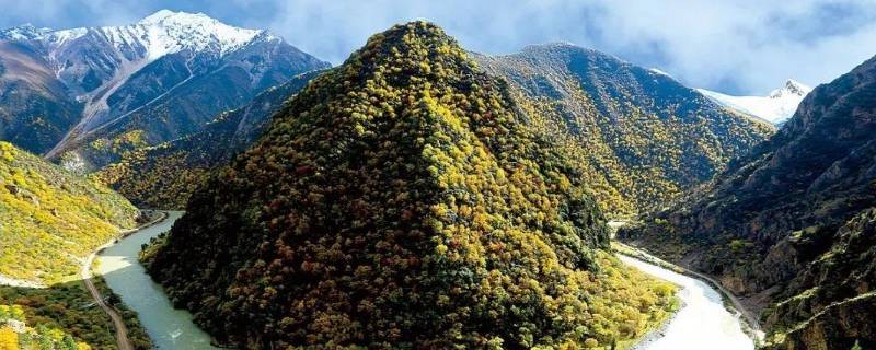 嘉黎县景点 嘉黎县忠义乡的风景