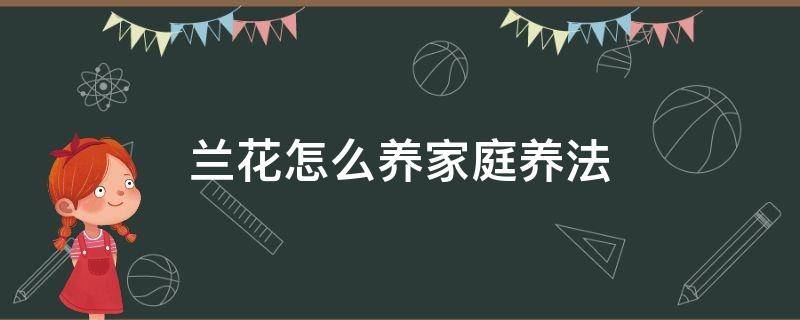 兰花怎么养家庭养法 兰花怎么养家庭养法冬天