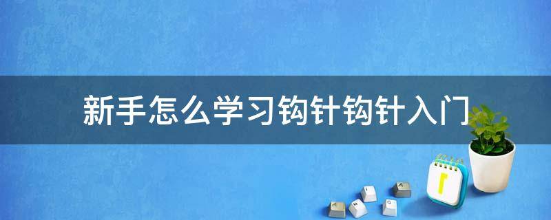 新手怎么学习钩针钩针入门（新手学钩针如何开始）