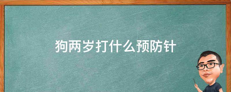 狗两岁打什么预防针 狗狗两岁打完疫苗注意事项