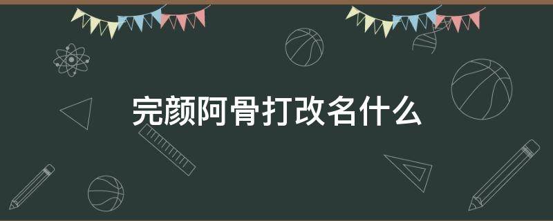 完颜阿骨打改名什么 完颜阿骨打是谁