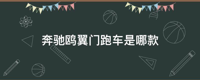 奔驰鸥翼门跑车是哪款（奔驰鸥翼门是哪一款跑车）