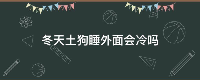 冬天土狗睡外面会冷吗 土狗狗冬天怕冷吗