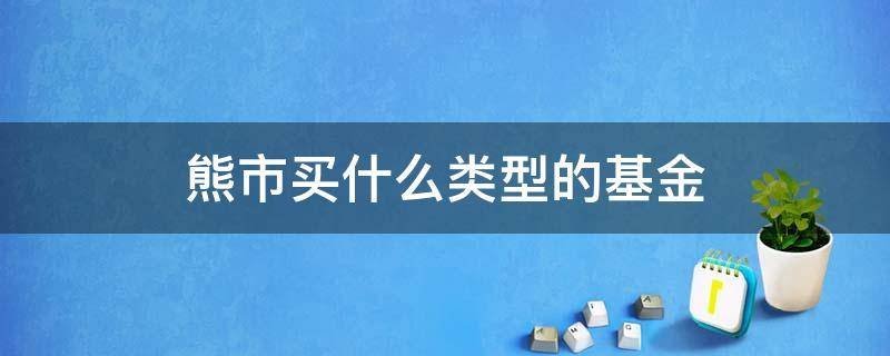 熊市买什么类型的基金（熊市和牛市分别买什么基金）