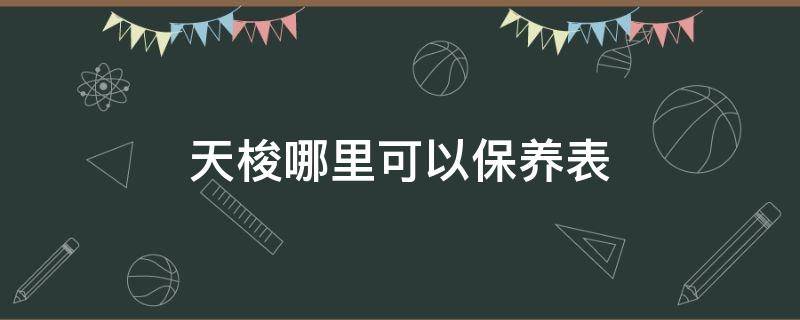 天梭哪里可以保养表（天梭表维护保养）