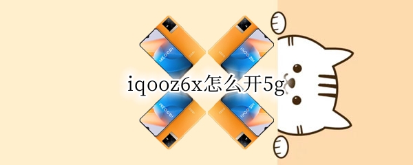 iqooz6x怎么开5g（iqooz5x什么配置）