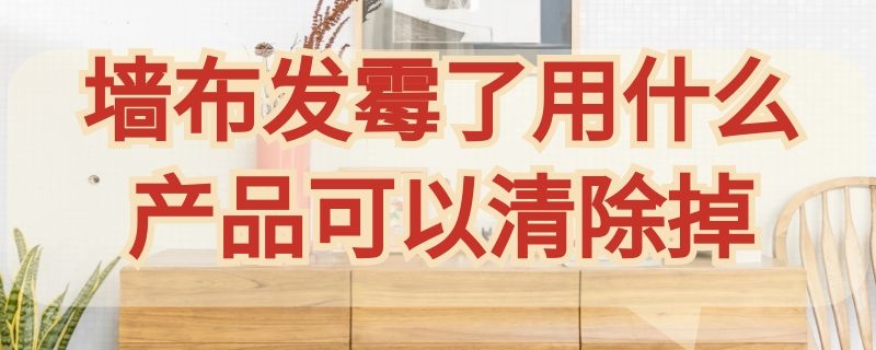 墙布发霉了用什么产品可以清除掉（墙布发霉了用什么产品可以清除掉呢）