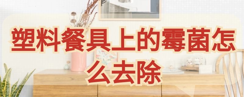 塑料餐具上的霉菌怎么去除（塑料餐具上的霉菌怎么去除干净）