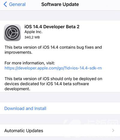 iOS1.4.4beta2描述文件下载（ios14.5beta2描述文件下载）