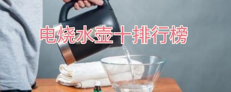 电烧水壶十排行榜 电烧水壶排名前十名