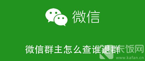 微信群主怎么查谁退群（微信群主怎么查谁退群和退群时间）