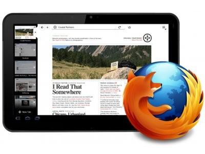 Mozilla展示平板电脑版火狐浏览器界面 mozilla展示平板电脑版火狐浏览器界面不见了