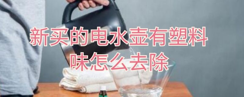 新买的电水壶有塑料味怎么去除