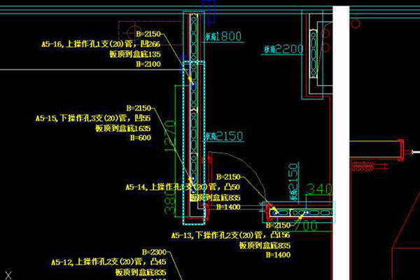 新手怎么学看水电安装图纸 毛坯房水电走线安装图	