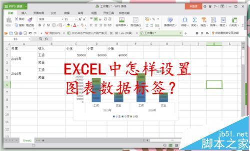 EXCEL图表数据怎么设置标签? excel2010图表数据标签怎么设置