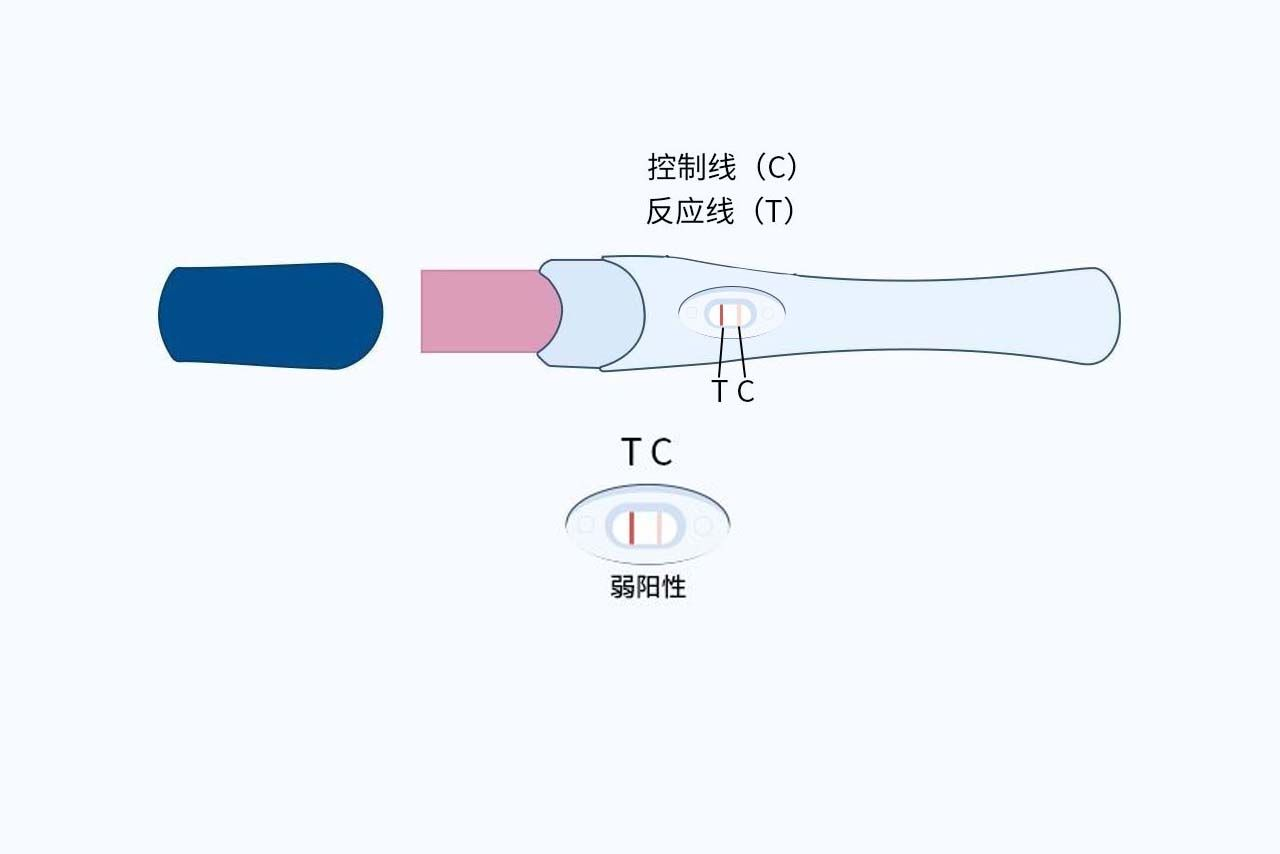 同房14天验孕棒一深一浅图片（同房12天验孕棒一深一浅图片）