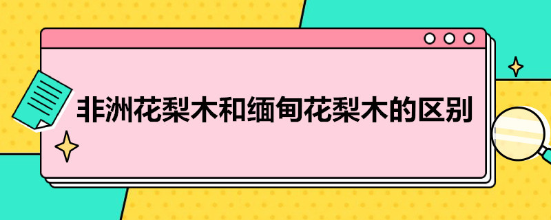 非洲花梨木和缅甸花梨木的区别 花梨木非洲的好还是缅甸的好