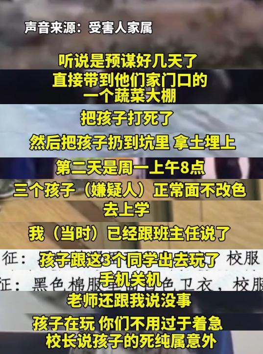 被害14岁男孩父母发声，两人都有了新的家庭，和孩子在城里生活！